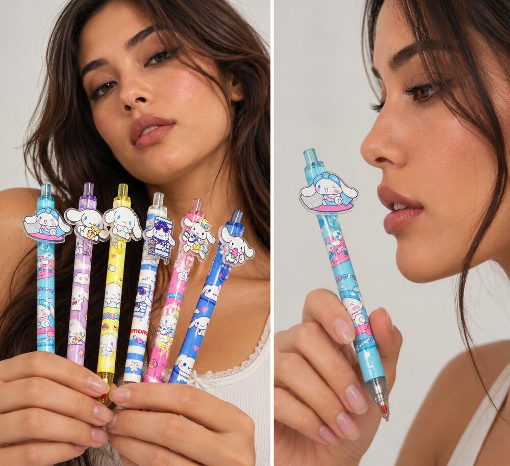 Cinnamoroll Character Retractable Ballpoint Pens